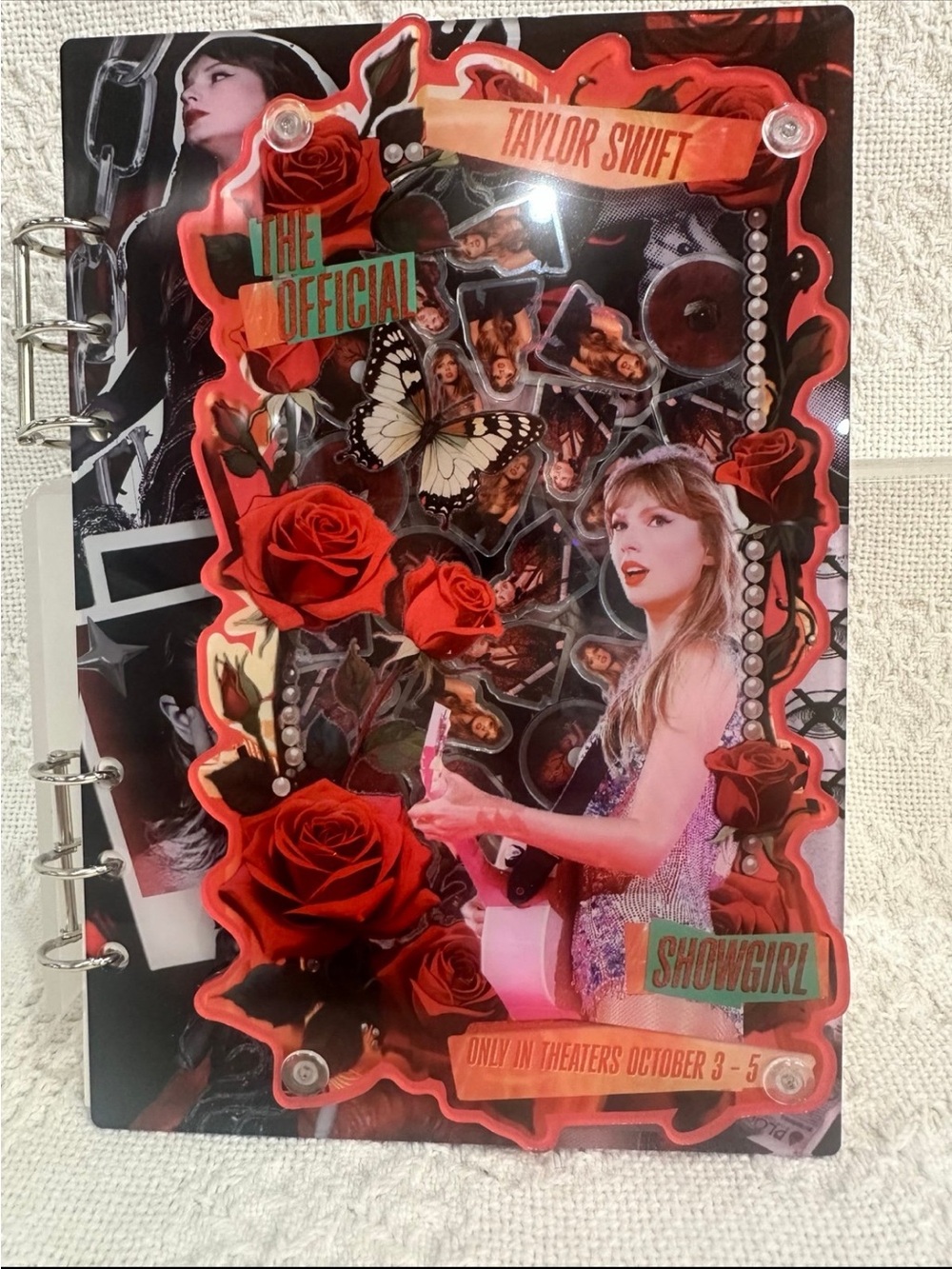 Taylor Swift Life Of A Showgirl Shaker Notebook